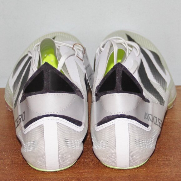 Adidas Adizero Finesse Track Spikes Mens 11.5 White Green Spark - Picture 5 of 7
